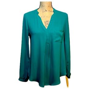 Lush Turquoise Blouse